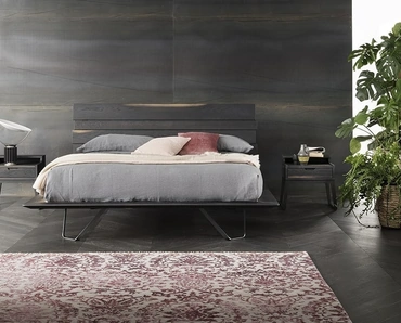 Letto Diamante in Rovere di Alta Corte
