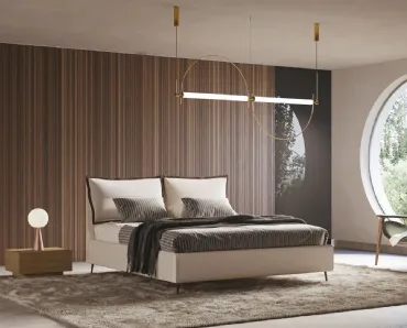 Letto imbottito con contenitore Justine di Ergogreen