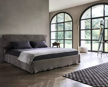 Letto matimoniale Loll di Gervasoni