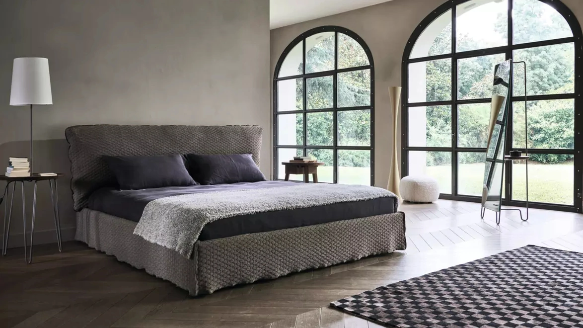 Letto matimoniale Loll di Gervasoni
