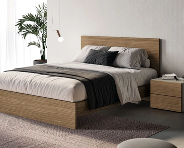 Letto con testiera Prime di Spagnol Mobili