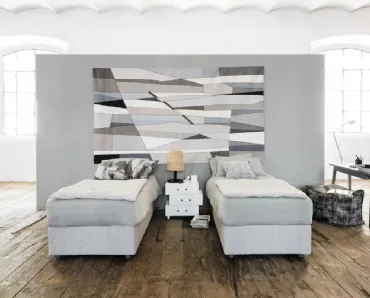 Letto singolo Simple di Gervasoni