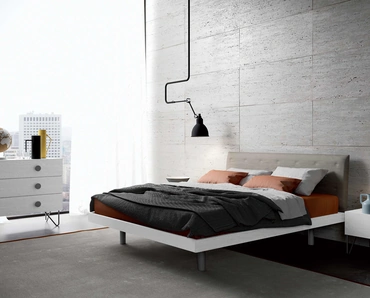 Letto con testiera Duse di Spagnol Mobili