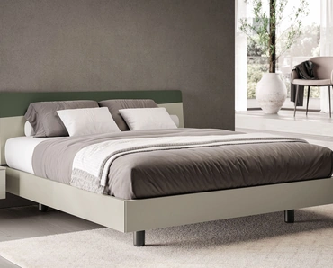 Letto con testiera Fred di Spagnol Mobili