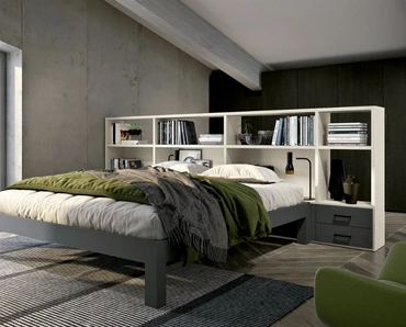 Libreria bifacciale Composizione 19 di Ferrimobili