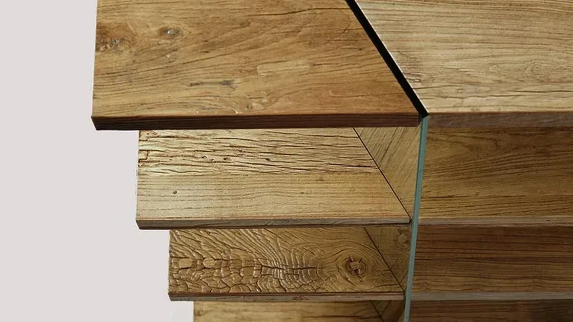 Libreria Graft Glass di Nature Design