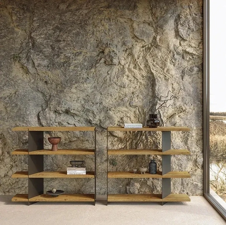 Libreria Graft Metal di Nature Design