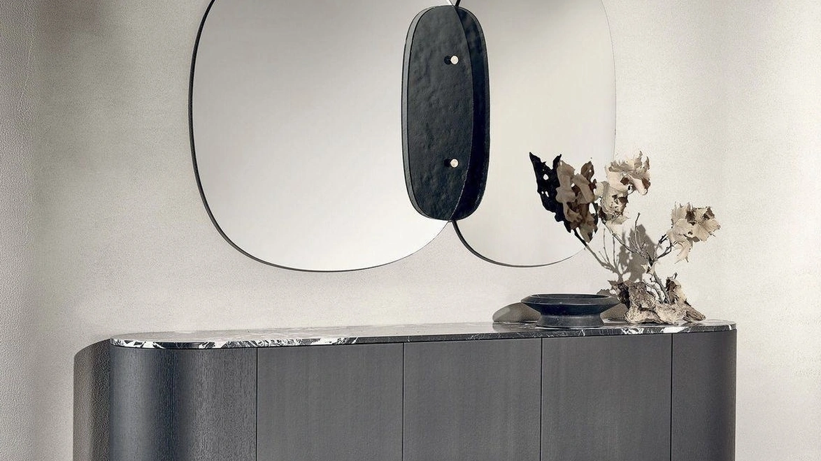 Madia Flow in frassino nero di Nature Design