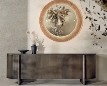 Madia Dusk in frassino moka di Nature Design