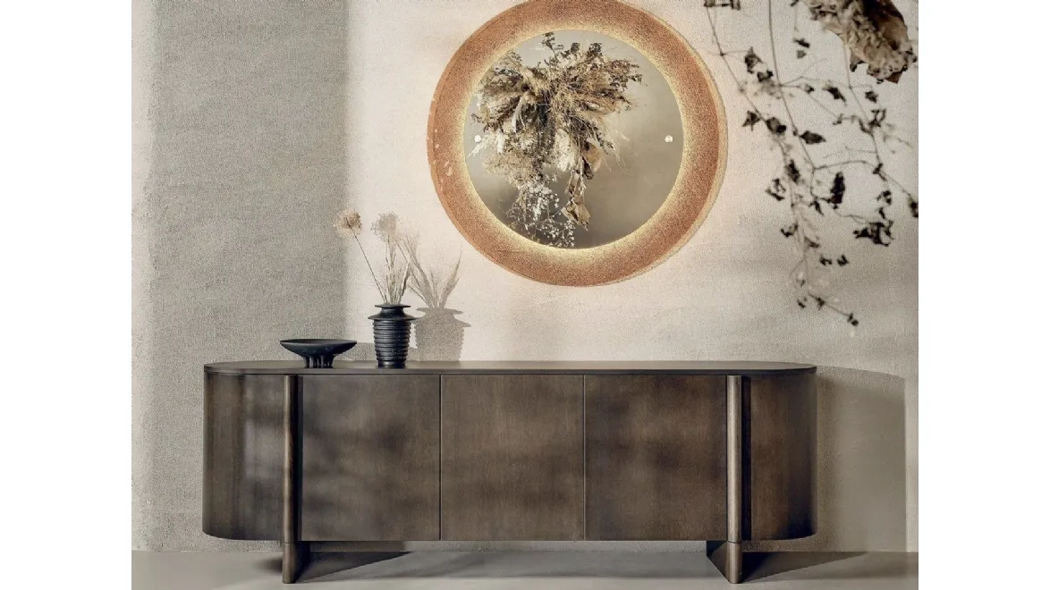 Madia Dusk in frassino moka di Nature Design