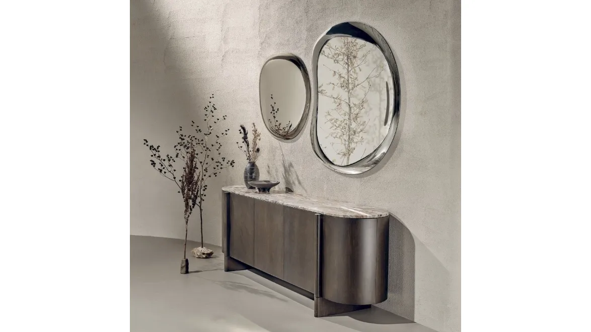 Madia Dusk in frassino moka di Nature Design