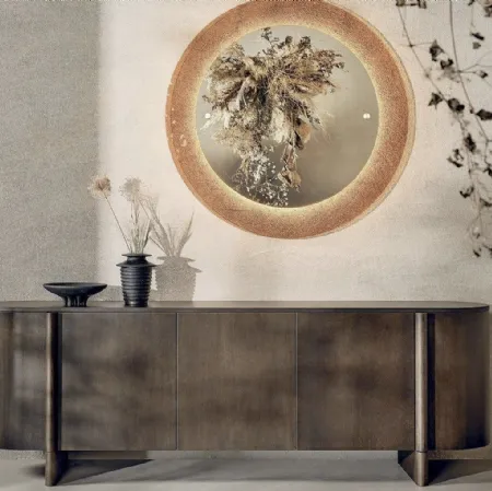 Madia Dusk in frassino moka di Nature Design