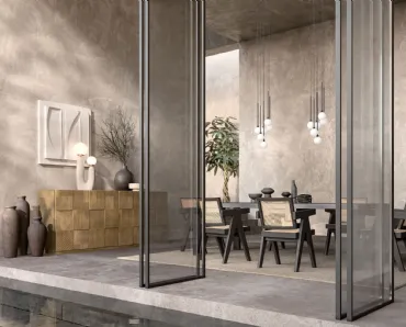 Madia Quadro finitura Ottone Vintage con incisioni e lavorazione effetto 3D di Capo d'Opera