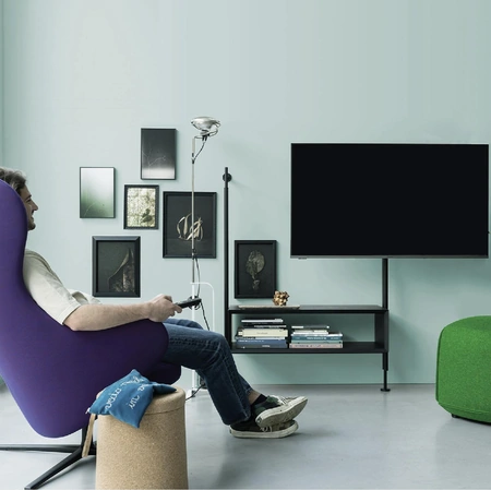 Mobile Porta Tv Avenue Up in legno e metallo di Kristalia