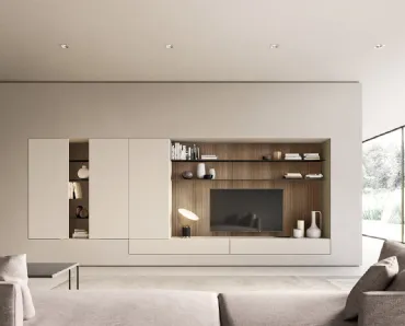 Parete Attrezzata Day Collection 02 di Alf Da Frè