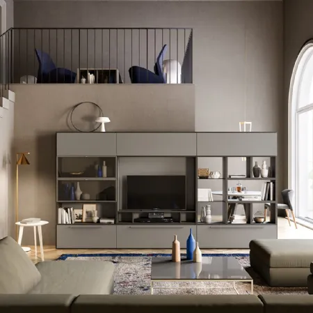 Parete Attrezzata My Space 02 di Alf Da Frè