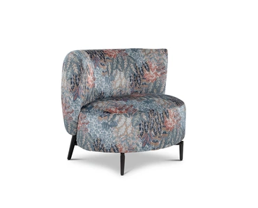 Poltroncina in tessuto Drusilla di Calia