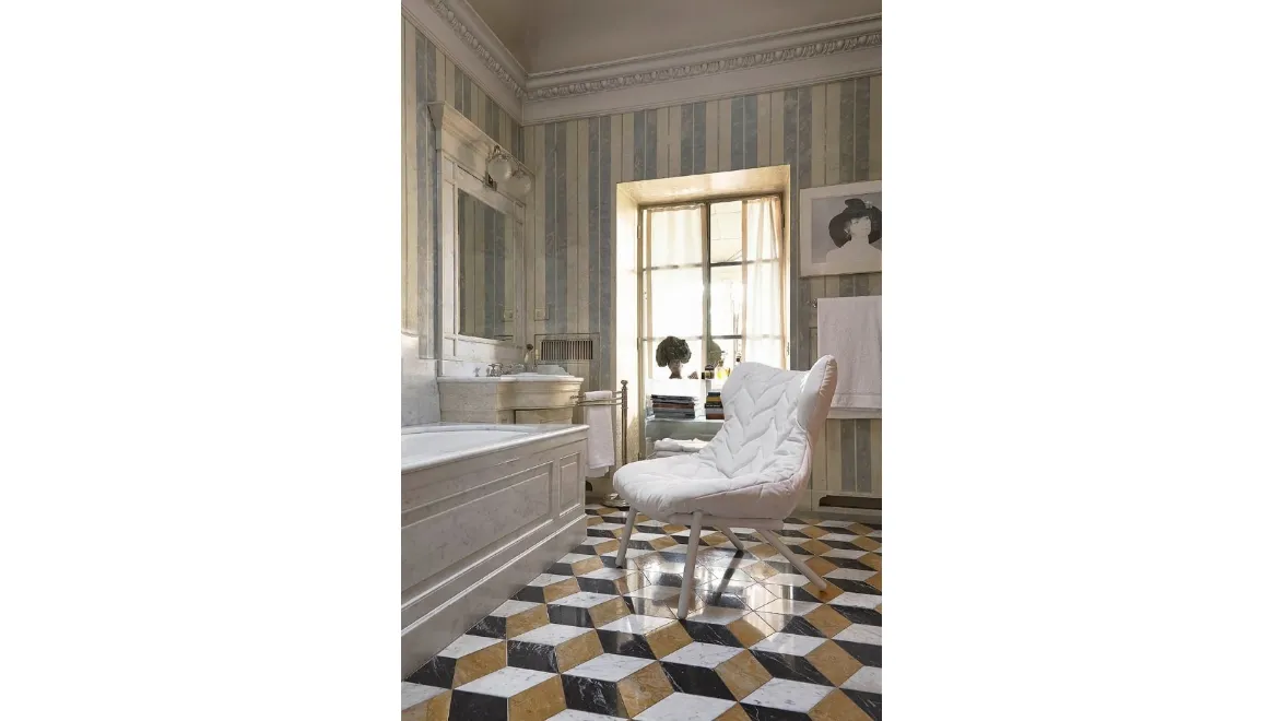 Poltrona Foliage in tessuto di Kartell