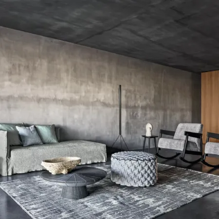 Poltrona a dondolo Brick di Gervasoni