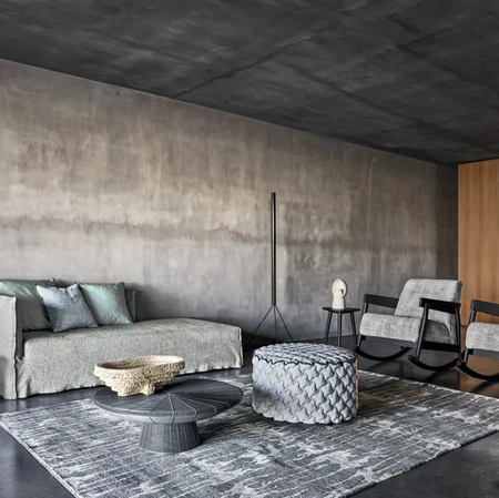 Poltrona a dondolo Brick di Gervasoni