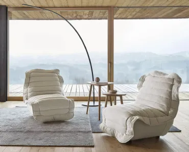 Poltrona Lounge Plumeau di Gervasoni