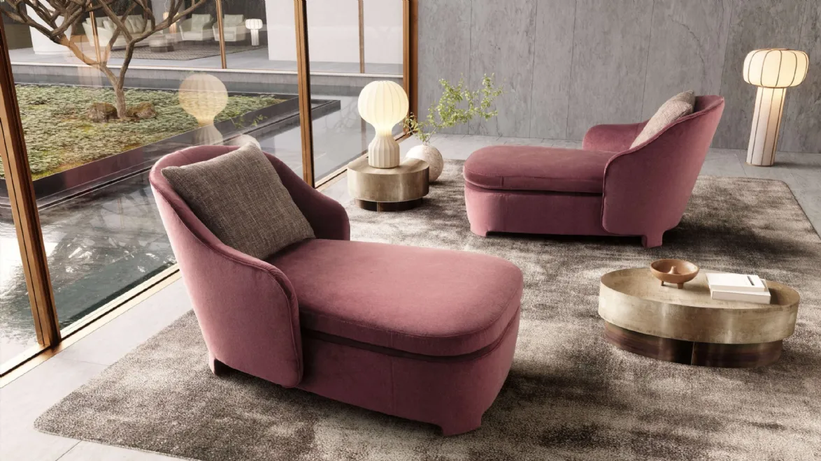 Poltrona Chaise Longue Rizz di Valentini