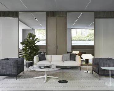 Salotto in tessuto Asia di Kartell