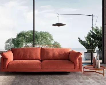 Divano lineare Charles di Valentini