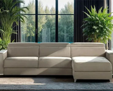 Divano Letto Eclettico con penisola di Calia