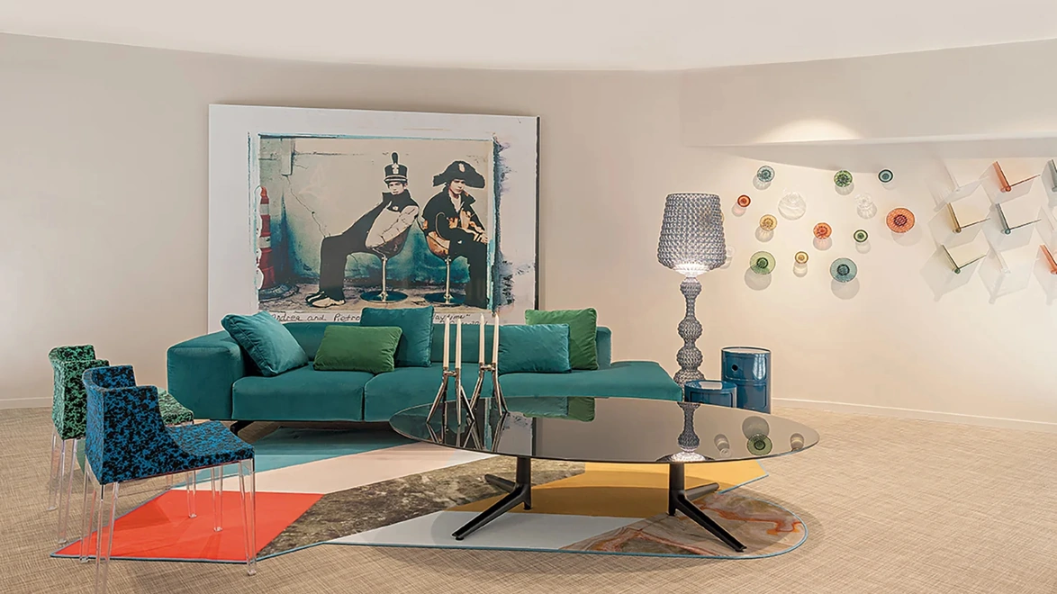 Divano Largo Ottoman di Kartell