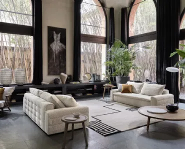 Divano Samet Fix di Gervasoni