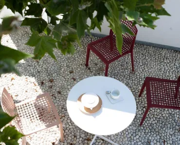 Sedia impilabile 288 di Desalto