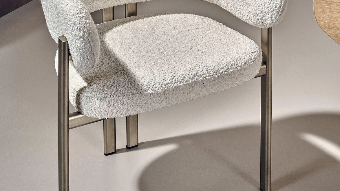 Sedia Bay Metal Armchair di Nature Design