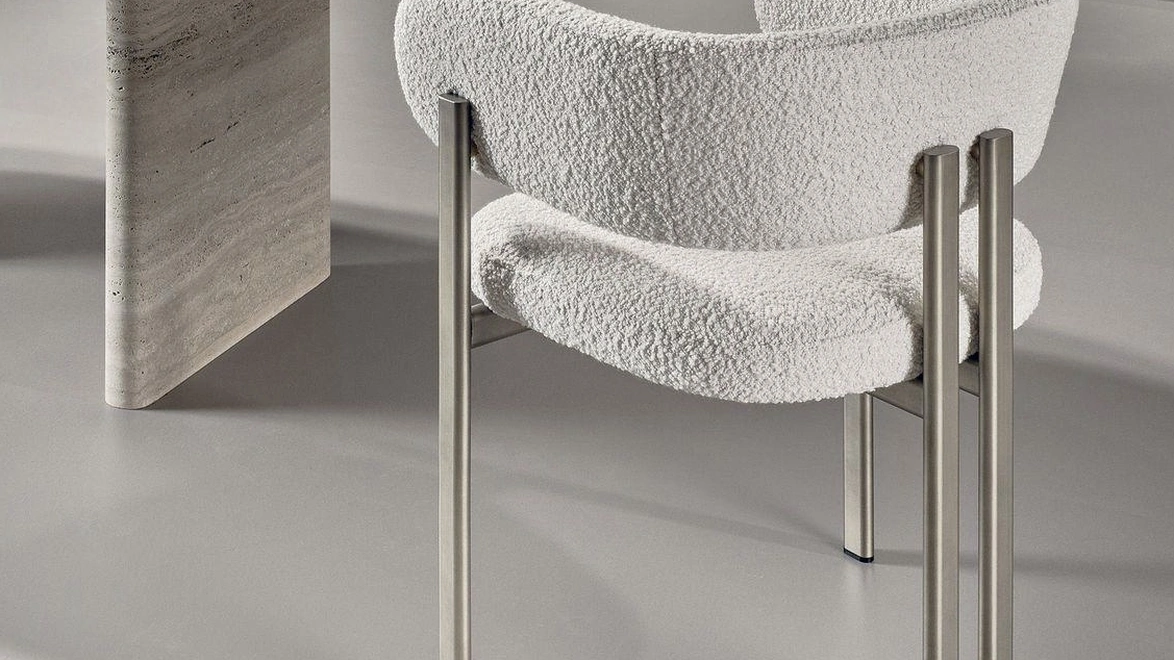 Sedia Bay Metal Armchair di Nature Design