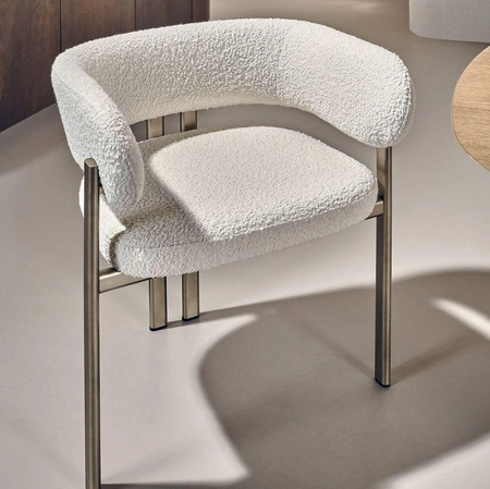 Sedia Bay Metal Armchair di Nature Design