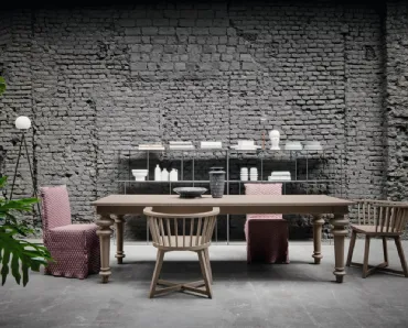 Sedia Gray in legno di Gervasoni