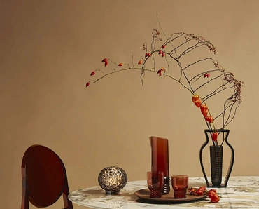 Sedia impilabile Victoria Ghost di Kartell