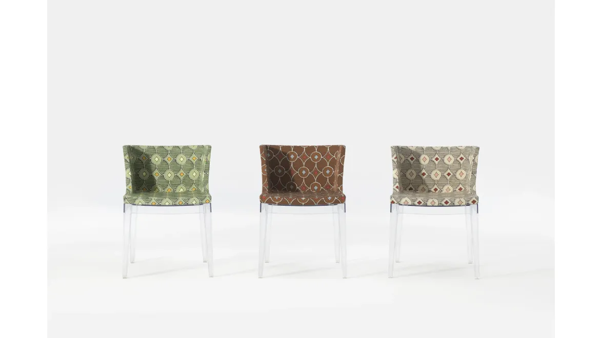 Sedia Mademoiselle Rubelli di Kartell