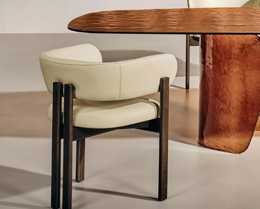 Sedia Bay Wood Armchair di Nature Design