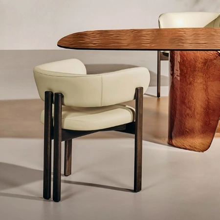 Sedia Bay Wood Armchair di Nature Design