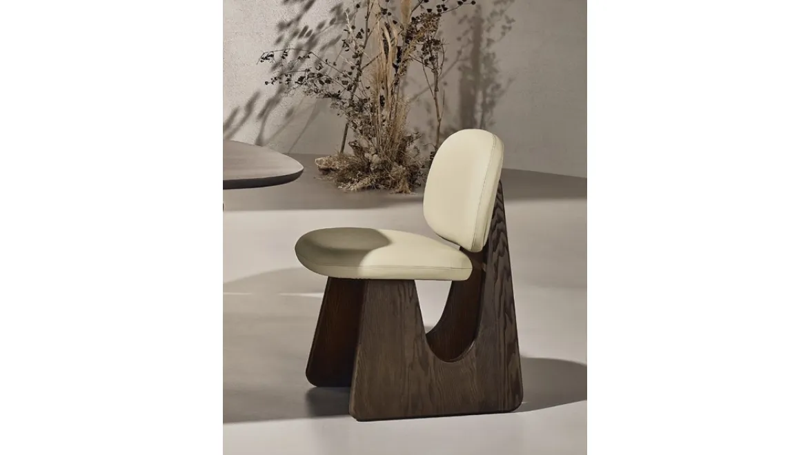 Sedia Twig in pelle di Nature Design