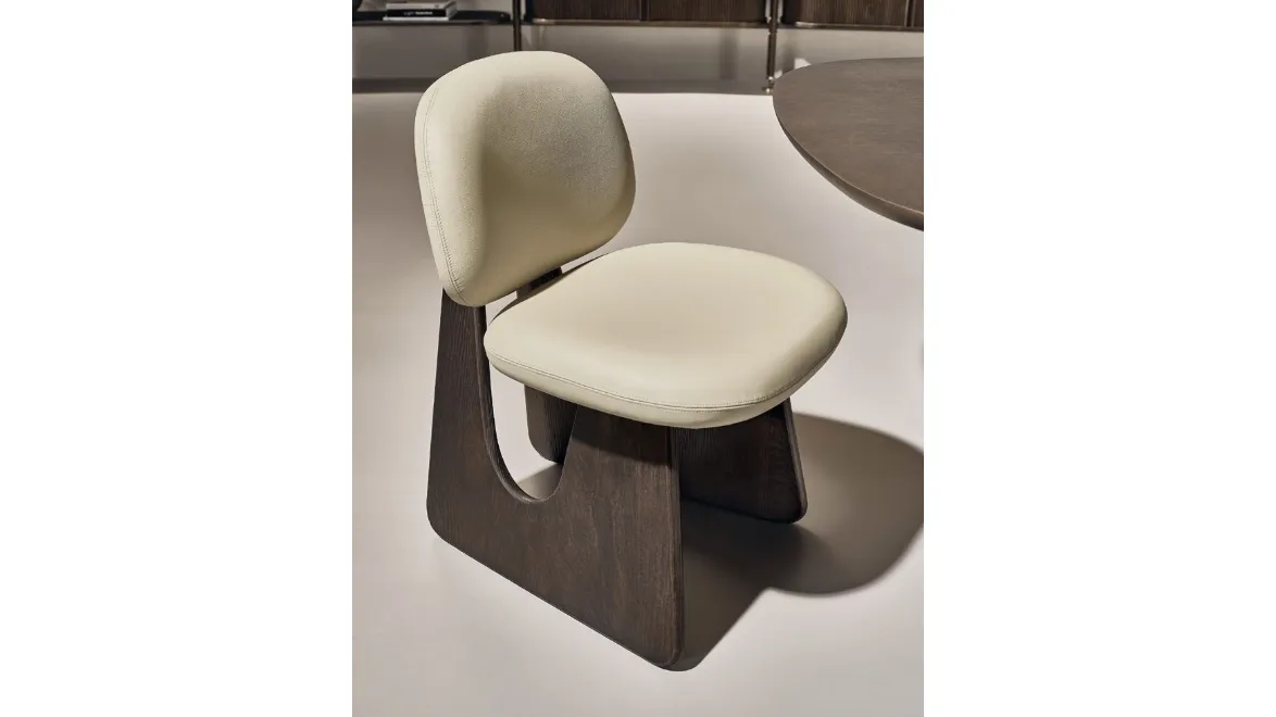 Sedia Twig in pelle di Nature Design