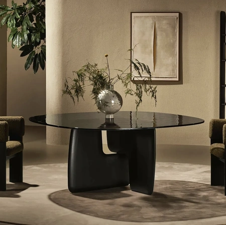 Tavolo Balance Glass di Nature Design
