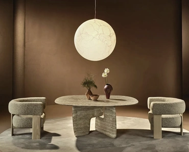 Tavolo in marmo Balance Lounge di Nature Design