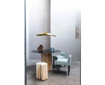 Tavolo Brick 36 in lamiera di ferro di Gervasoni