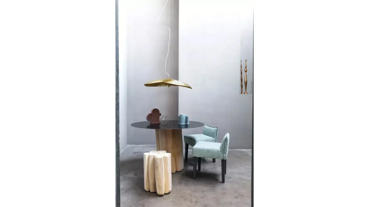 Tavolo Brick 36 in lamiera di ferro di Gervasoni