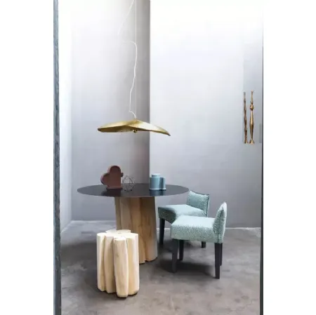 Tavolo Brick 36 in lamiera di ferro di Gervasoni