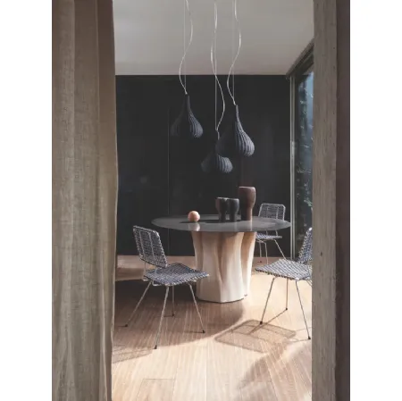 Tavolo rotondo Brick 38 di Gervasoni