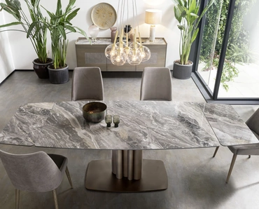 Tavolo Cannes in ceramica di Alta Corte