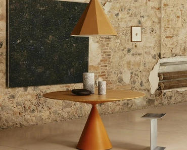 Tavolo Clay in marmo di Desalto